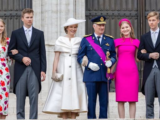 Así ha sido el Día Nacional de Bélgica: la Familia Real deslumbra y la princesa Elisabeth acapara todas las miradas