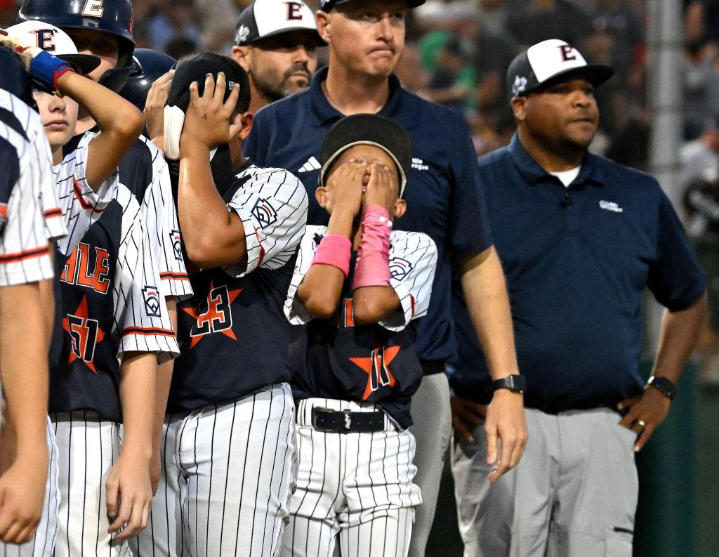 Eastvale Little League baseball team’s run ends with loss in West Region title game