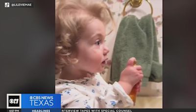 Tarrant County toddler becomes a viral sensation for her classic "Golden Girls" hairstyle