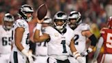 Jalen Hurts leads second-half rally as Eagles beat Chiefs 21-17 in Super Bowl rematch