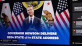 Gavin Newsom warns that dark forces are threatening California