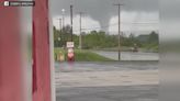 Video shows possible tornado in Mahanoy City, Pennsylvania after tornado warning issued in Lancaster County