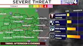 First Alert Weather Day: Severe weather possible this afternoon