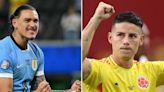 Copa América: duelo de candidatos e invictos entre Colombia y Uruguay