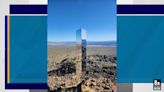 Mysterious monolith pops up in desert near Las Vegas