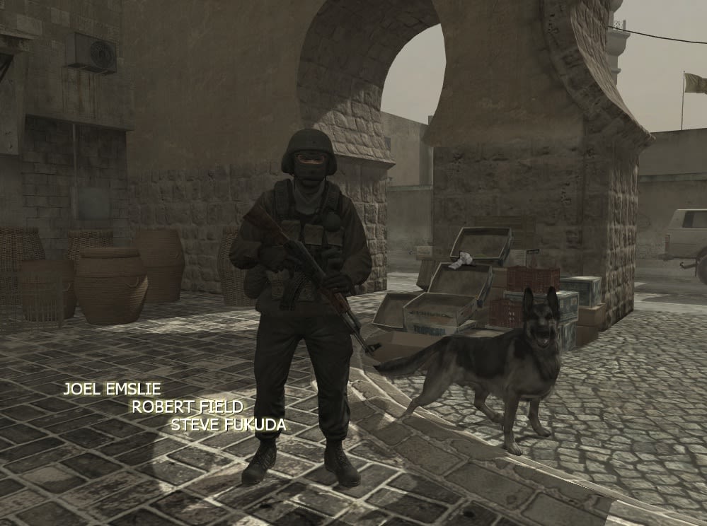 Al-Assad's new terrorists addon - Combined models CoD4 MW/MW3 for Call of Duty 4: Modern Warfare