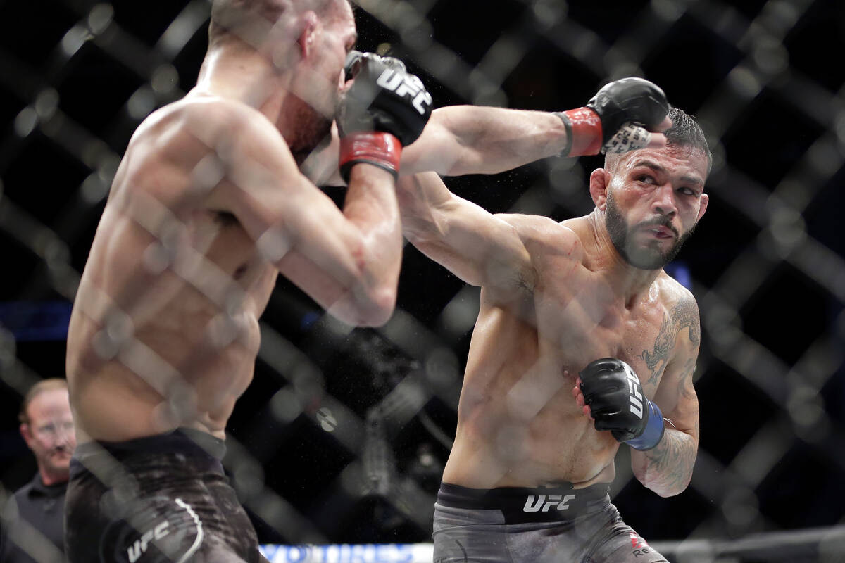 What ‘legends are made of’: Vegas UFC fighter steps in at last minute