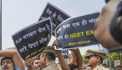 NEET-UG row: Cong protests, Pradhan orders action against NTA. Key updates