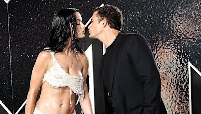 Katy Perry looks loved-up with Orlando Bloom at the 2024 MTV VMAs