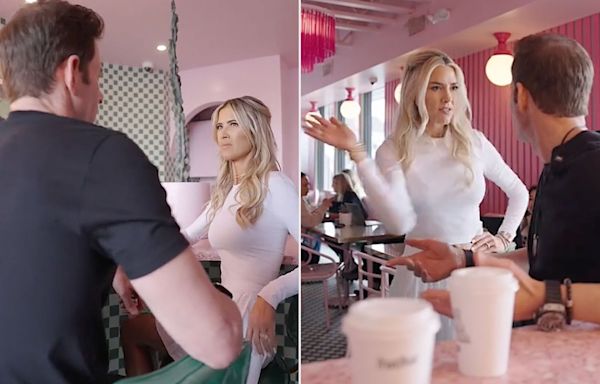 Heather El Moussa Slaps Husband Tarek Across the Face When He Mistakes Ex Christina Hall for Her in 'Flip Off' Promo