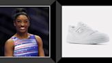 Simone Biles Sported These Crisp New Balance Sneakers Ahead of the Paris Olympics — Here's How to Snag Your Pair