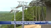 W.Va. Gov. Justice visits Pipestem Resort State Park
