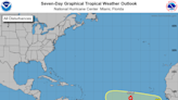 Tropical Storm Sean has formed in the Atlantic. And behind that, another tropical wave