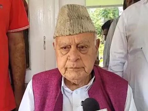 'Few people don't want peace': Farooq Abdullah on terror attacks in J&K | India News - Times of India
