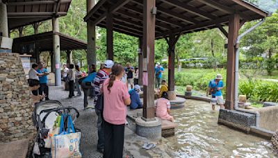 宜蘭礁溪溫泉公園泡腳池沒水 縣府：散熱風扇故障