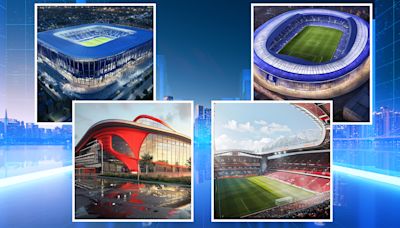 Inside stadiums of the future with Man Utd's to be bigger than Wembley by 2030