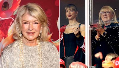 Martha Stewart Can't Help but Mention Taylor Swift While Chatting with Donna Kelce: 'That Is Some Situation'