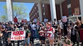 Rutgers students set up encampment on campus to protest Israel's campaign in Gaza