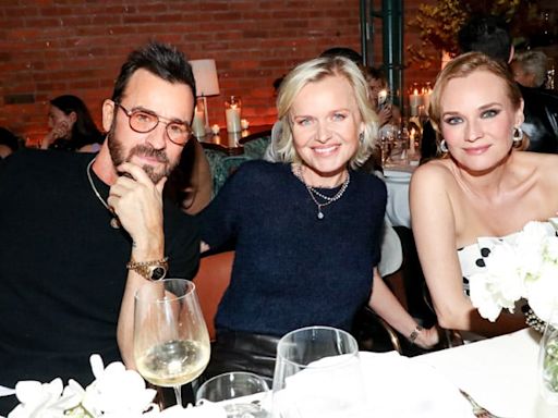 Diane Kruger & Justin Theroux Help Dr. Barbara Sturm Launch Her New Glow Cream