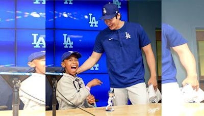 MLB／大谷翔平驚喜現身送簽名衣 病童見偶像張大嘴呆住「30秒沒呼吸」