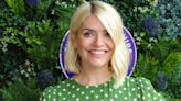 Holly Willoughby looks chic in floral pleated midi skirt