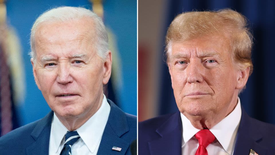 Biden says he’s happy to debate Trump ahead of November’s election