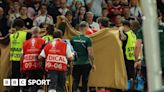 Euro 2024: Hungary's Barnabas Varga carried off on stretcher against Scotland