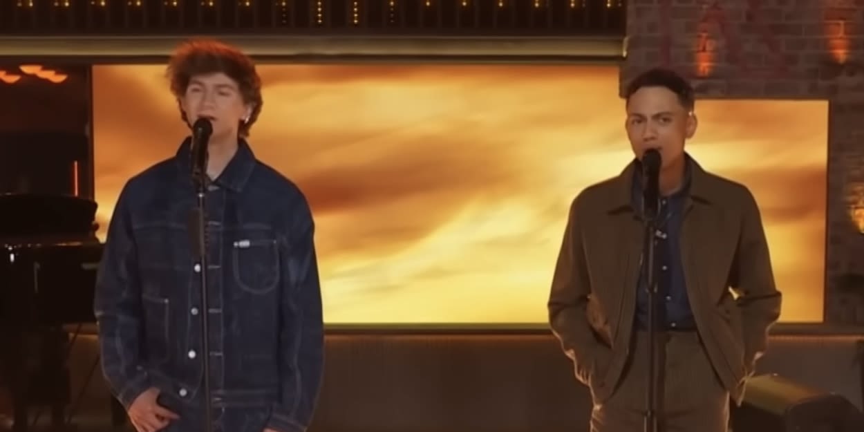 Video: Watch Tony Nominees Sky Lakota-Lynch and Brody Grant Perform 'Stay Gold' From THE OUTSIDERS