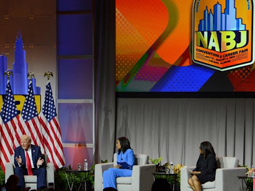 After Trump's appearance, the nation's largest gathering of Black journalists gets back to business