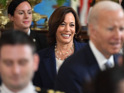 Kamala Harris says Biden stepping down is a 'selfless and patriotic act' and asserts her intention to win the Democratic nomination