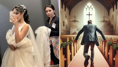 Mujer espera que "el amor de su vida" interrumpa su boda y le llueven críticas: "Pobre prometido"