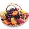 A sophisticated mix of dried fruits like apricots, figs, and dates. Provides a unique and elegant twist on the traditional fruit basket.