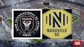 Inter Miami CF 3-1 Nashville SC: resultado, resumen y goles