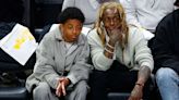 Lil Wayne Sits Courtside with Lookalike Son Kameron, 13, at NBA Finals — See the Photo!