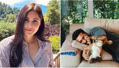 Katrina Kaif turns photographer as Vicky Kaushal finally enjoys 'Lazy Sunday'; Fans can't keep calm