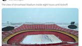 ESPN reporter pitched bubble tent inside Arrowhead before Chiefs-Dolphins game