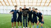 Marco Materazzi Visits Astana Youth Team Training To Share Insights With Young Footballers