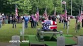 Hundreds give final salute to former Marine