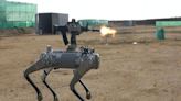 China presenta su nuevo ejército de perros robot con ametralladoras en la espalda