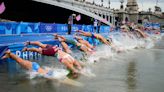 Olympic women triathletes begin swim in Seine River after days of concerns about water quality