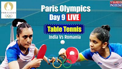 India Vs Romania Table Tennis Live Score Updates: Manika Batra, Sreeja Akula In Action For IND In Paris Olympics