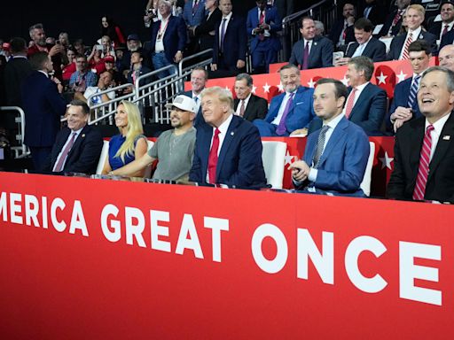 Who was sitting next to Trump at the RNC? Jason Aldean, wife Brittany join GOP presidential hopeful