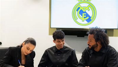 Enzo Alves, hijo de Marcelo, renueva con el Real Madrid