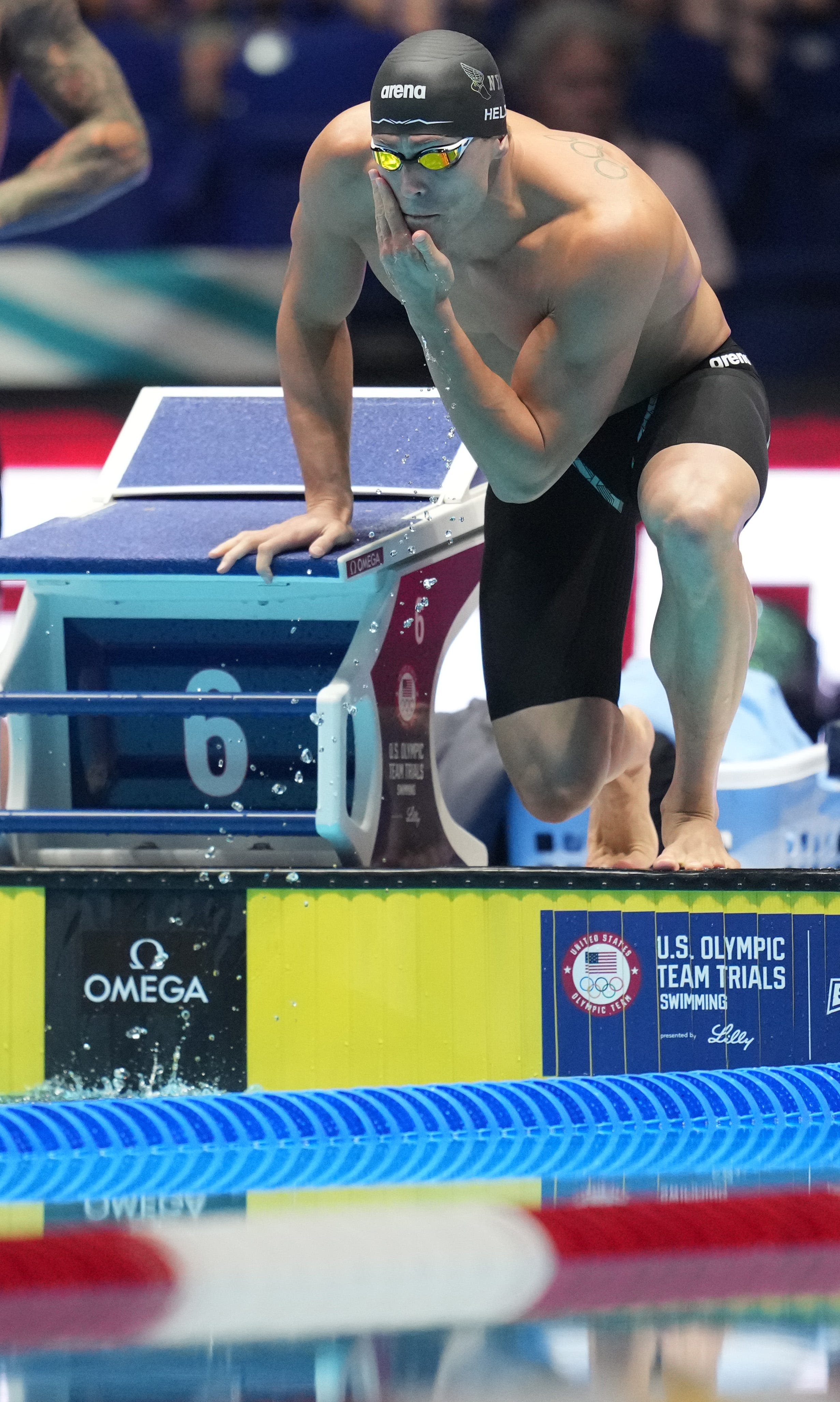 Sacred Heart-Griffin graduate participates in men's 4x100 relay prelims at Paris Olympics