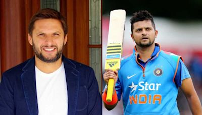 Shahid Afridi claims Suresh Raina deleted controversial post on his insistence