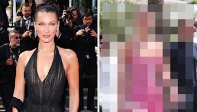 Bella Hadid Made A Political Statement With Her Vintage Dress At The 2024 Cannes Film Festival