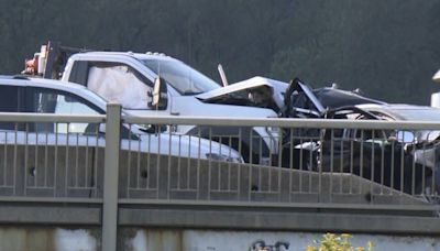 Woman and child killed in six-vehicle crash in Chilliwack: B.C. Highway Patrol - BC | Globalnews.ca