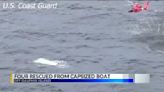 4 Fairhope men rescued after boat capsizes; U.S. Coast Guard Pilot talks about the rescue