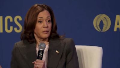 El exabrupto de Kamala Harris, la vicepresidenta de Estados Unidos: "A veces hay que patear la p... puerta"