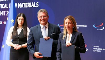 Serbia, EU and Germany sign battery supply chain deal